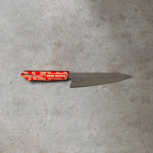 165mm Send Noodz Petty Knife. Pilya's Kitchen x HK Niu x Nacionale Bladeworks - Nacionale Bladeworks