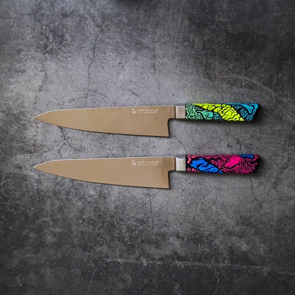 Rainbow Knife Set and Knife Magnet