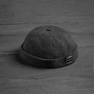 Nacionale Kitchen Hat Grey Wool - Nacionale Bladeworks